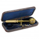 English Compass-Type Simple Microscope, c. 1800