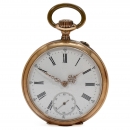 IWC Open-Face 14-kt Gold Pocket Watch, 1894