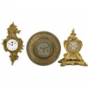 French Bracket Clock by Japy Frères, c. 1890