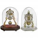 2 Skeleton Clocks, 20th Century