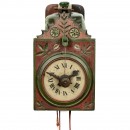 Black Forest Wooden Whell Timepiece, c. 1780