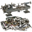 Belt-Driven Metalworking Lathe, c. 1930