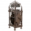 Southern German Iron Lantern Bracket Clock, c. 1600