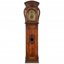Rare Musical-Harp Hall Clock, c. 1820