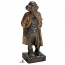 Automaton Whistling Figure of Dr. Eisenbarth by Karl Griesbaum, 