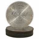 40 Regina Musical Box Ø 15 ½ in. Discs, c. 1900