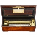 Lever-Wind Swiss Musical Box, c. 1870