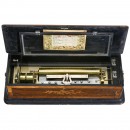 Harp-Harmonie Piccolo Musical Box by Paillard, c. 1885