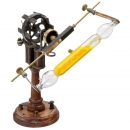 Electric Motor with Rotating Geissler Tube, c. 1880