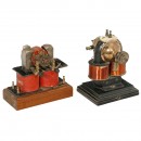 2 Early Electric Motors, c. 1910