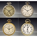 4 Gent's Pocket Watches, c. 1900