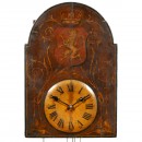 Black Forest Flute Clock, c. 1840