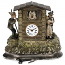 Southern German Figural Clock, c. 1870