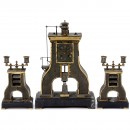 French Steamhammer Clock, c. 1890