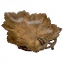 Carved Beech Black-Forest Style Musical Fruit Bowl, c. 1930