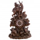 Large Musical Black Forest Clock by G. Baker Troll & Co., c. 188