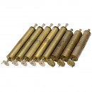 8 Orchestrion Flûte Interchangeable Cylinders, c. 1890