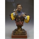 Rare Buste Japonais Musical Smoking Automaton by Vichy, c. 189