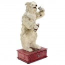 Rare Drinking Polar Bear Automaton by Decamps, c. 1920