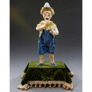 Musical Automaton Clown Taking Snuff by Adolph Müller, c. 1900