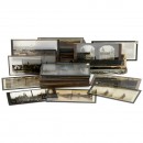 Stereo Images Kaiserpanorama, Weltpanorama and others, 8,5 x 17 