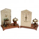 2 Cooke Wheatstone Single-Needle Telegraphs, c. 1860