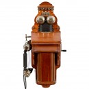 L.M. Ericsson Type B Wall Telephone, 1921