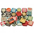26 Typewriter Ribbon Tins
