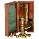 Hartnack Brass Compound Microscope, c. 1875
