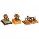 3 Small Electromagnetic Motors, c. 1910