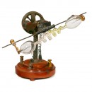 Electric Motor with Rotating Geissler Tube, c. 1910