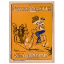 Original Cycles Lorette Lithography Poster, c. 1930