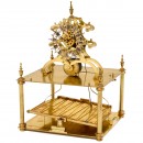 English Rolling Ball Clock, 20th Century