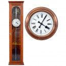 Pulsynetic English Master Clock, c. 1920