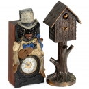 2 Figural Clocks