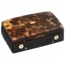 Musical Horn Snuff Box, No. 10163, Switzerland, c. 1840