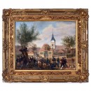 Musical Picture Clock, c. 1840s