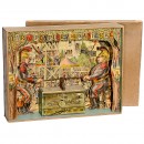 	Rare Tir des Pompiers de Nanterre Musical Paper Automaton, c.