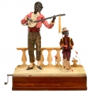 Large Musical Duo Automaton by Edouard-Henry Phalibois, c. 1910