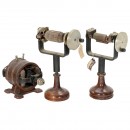Electric Motor and 2 Armature Models, c. 1910