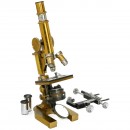 Ernst Leitz Brass Microscope, 1890