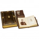 3 Leather Photographic Albums