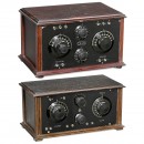 2 Early Swedish Radio Receivers, c. 1926
