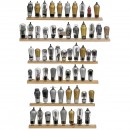 58 German Radio Tubes on Showcase Basements, 1930–40