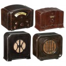 2 Saba Bakelite Radios and Speakers, c. 1932