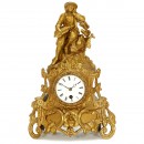 French Figural Mantel Clock