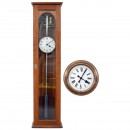 Pulsynetic English Master Clock, c. 1920