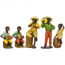 5 Decorative or Window Display Figures