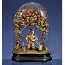 Monkey Flautist and Dancing Dog Musical Automaton by Jean-Marie 