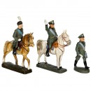 3 Elastolin Duce Figures, c. 1938